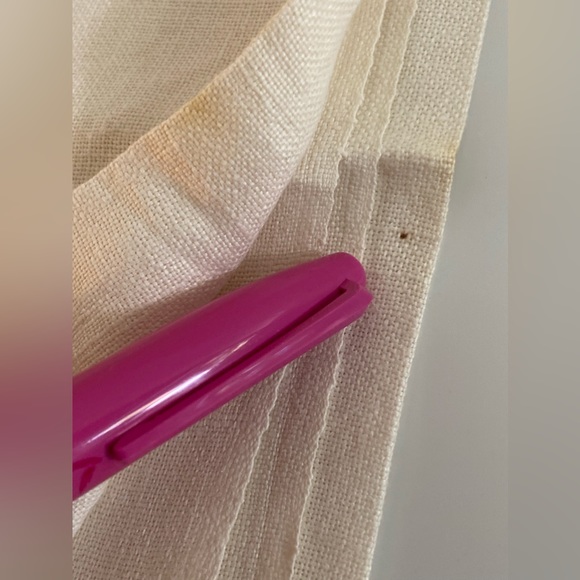 Vintage Linen Kitchen Towel tea towel
cross stitch bouquet basket design - Picture 5 of 13